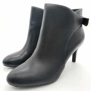 Alfani Fawwn Women's Size 8 Black Ankle Booties